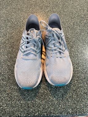 NEW BALANCE light blue sneakers